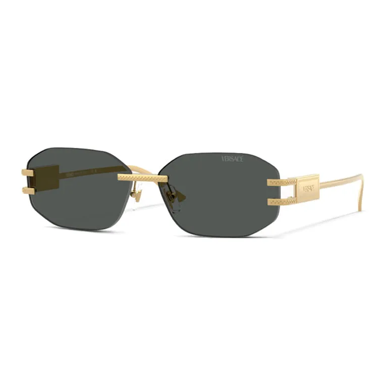 VERSACE Eyewear Frameless Sunglasses-0