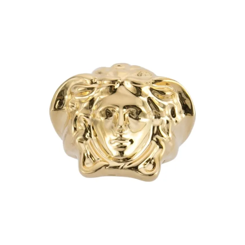 VERSACE Brass Rings Unisex Gold-1