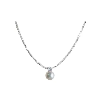 ONEKISS Gold Plated Copper Faux Pearl Necklaces Women's