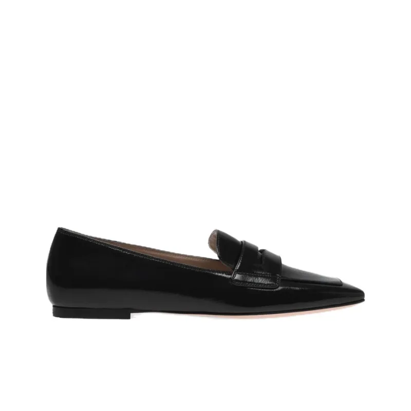 GIANVITO ROSSI Christina Loafers Women's Black-1