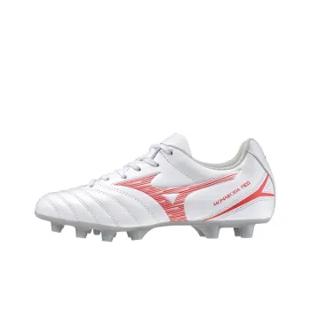 Mizuno MONARCIDA NEO 3 Anti Slip Wear Resistant Low Top Kids' Soccer Shoes White Kids'