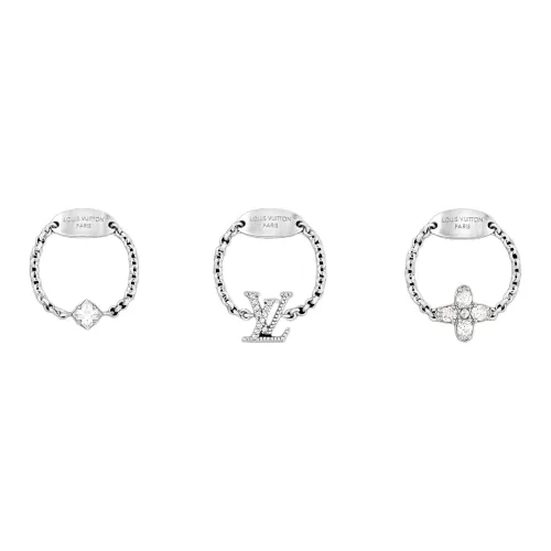 LOUIS VUITTON M1604L Lady Lv Ring Set