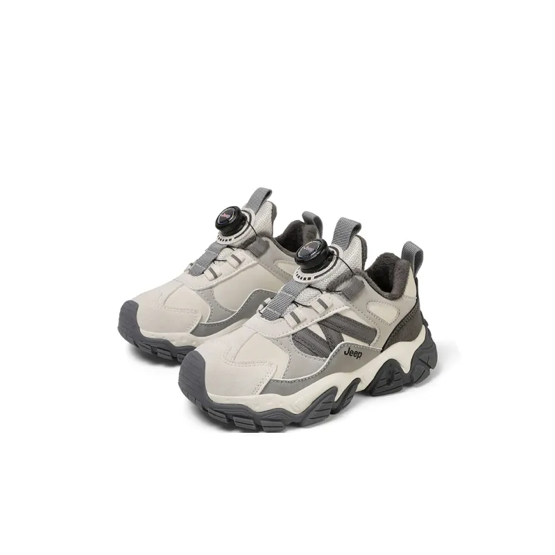 Jeep Slip Resistant Anti Kick Abrasion Resistant Thermal Mid Top Kids Lifestyle Shoes Kids'-18