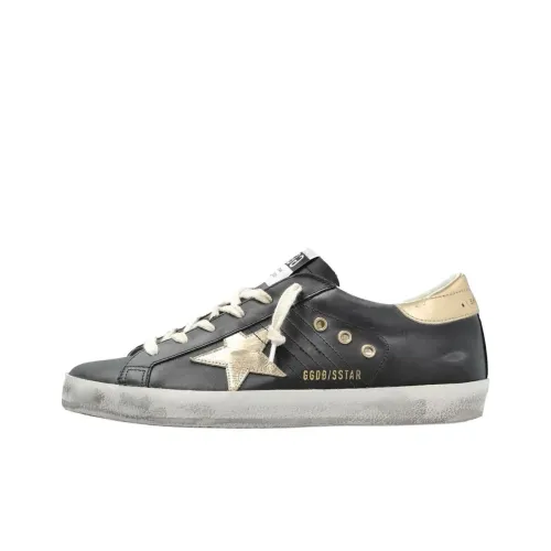Golden Goose Superstar Black Gold Women's