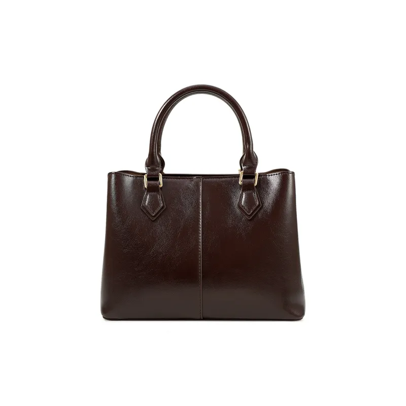 Vigno Synthetic Leather One Shoulder Handbags Regular Women's Black/Coffee/Elephant Gray/Olive Green-4
