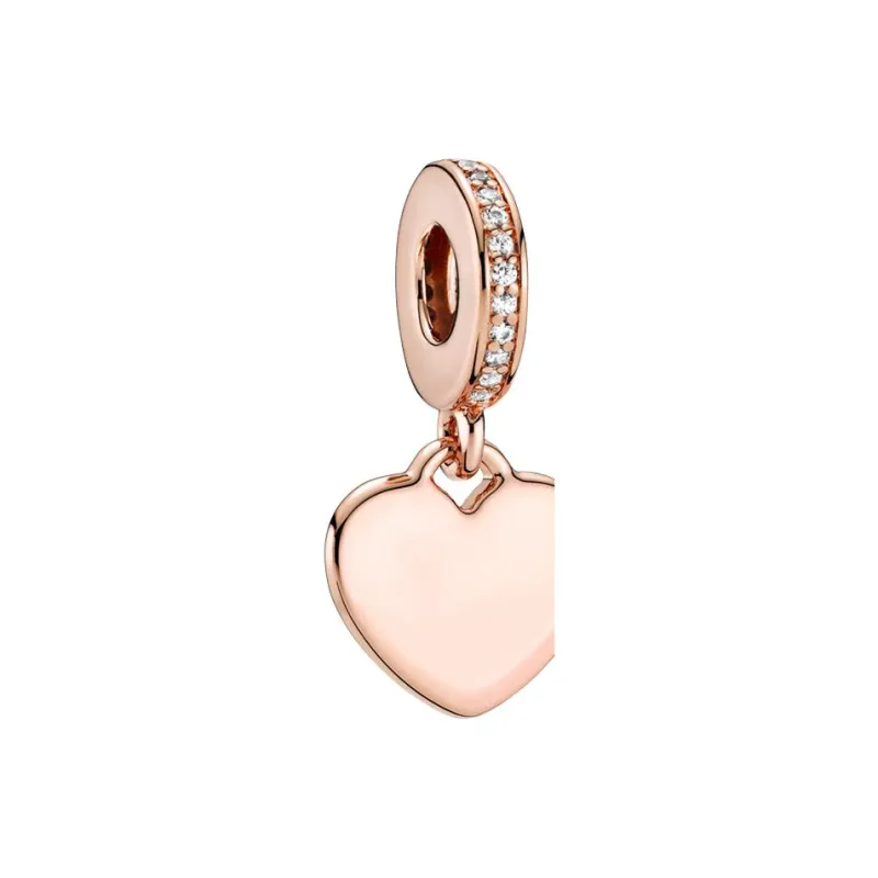 Pandora Copper-Silver Alloy Pendants Unisex Gold-1