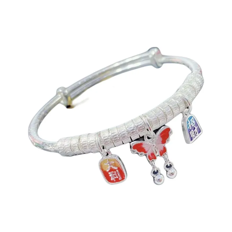 Stone Edge Poly 999 Fine Silver Bangles Women's-0
