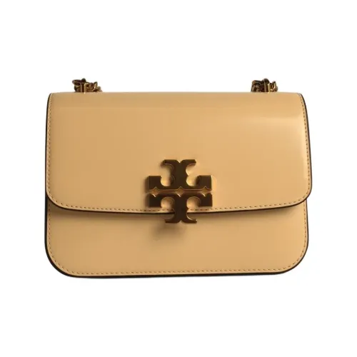 TORY BURCH Calfskin Shoulder Bag Crossbody Bag Women's Beige