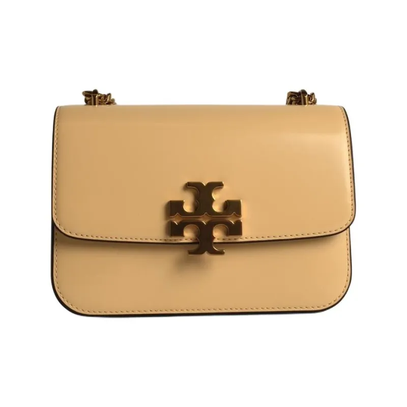 TORY BURCH Calfskin Shoulder Bag Crossbody Bag Women's Beige-0