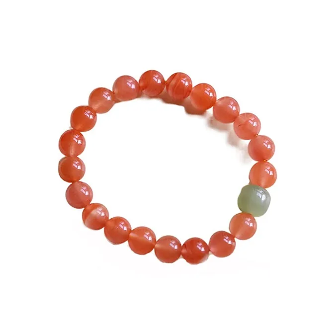 Fuxin Southern Red Agate Bracelets Women's-3