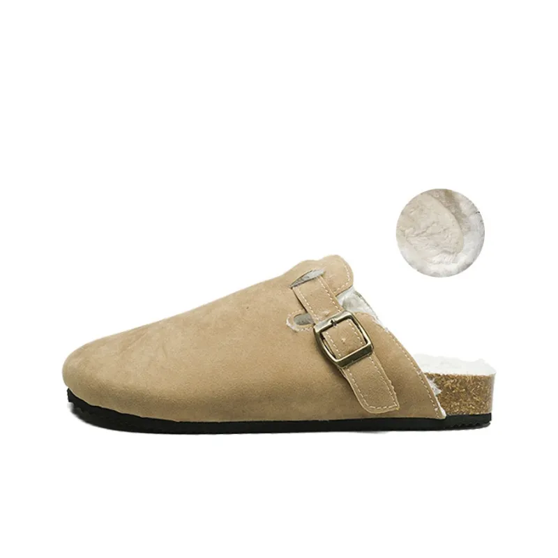 YIVELOVE Rubber Sole Slip Resistant Wrap toe Slippers Unisex-21