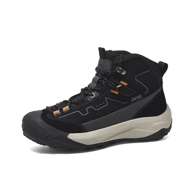Jeep JEEP Cushioning Anti-Slip And Wear-Resistant Mid-Top Trekking Shoes Men's-12
