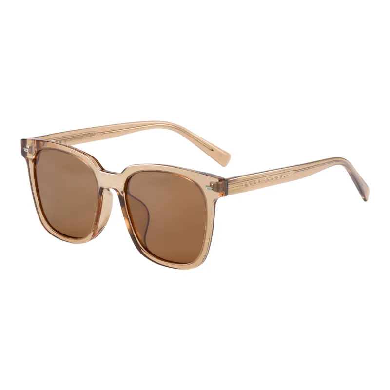 Wood Premium PC Square Sunglasses Unisex-4