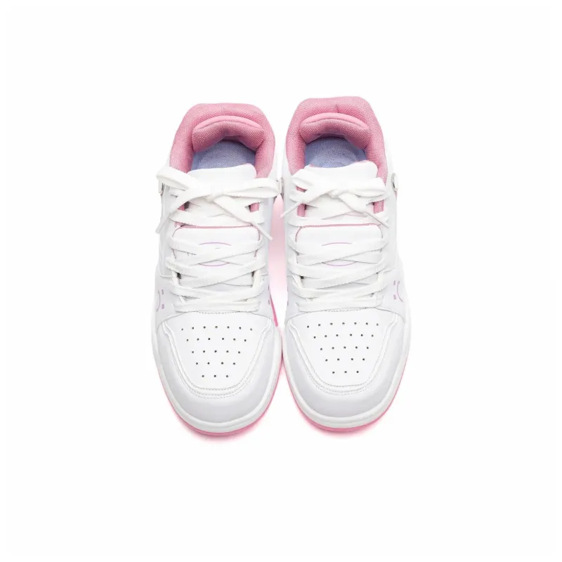 Circle Small Coverage Slip Resistant Lightweight Height Increasing Low Top Skateboard Shoes Unisex-29