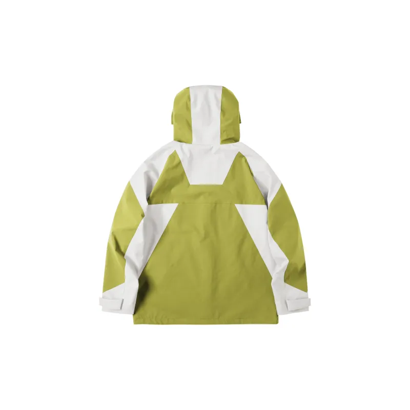 UFZ Jacket Unisex Brown Gray & Fresh Green-5