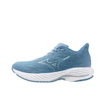 Mizuno Wave Rider 28 Anti Slip Wear Resistant Low Top Running Shoes Women's Blue