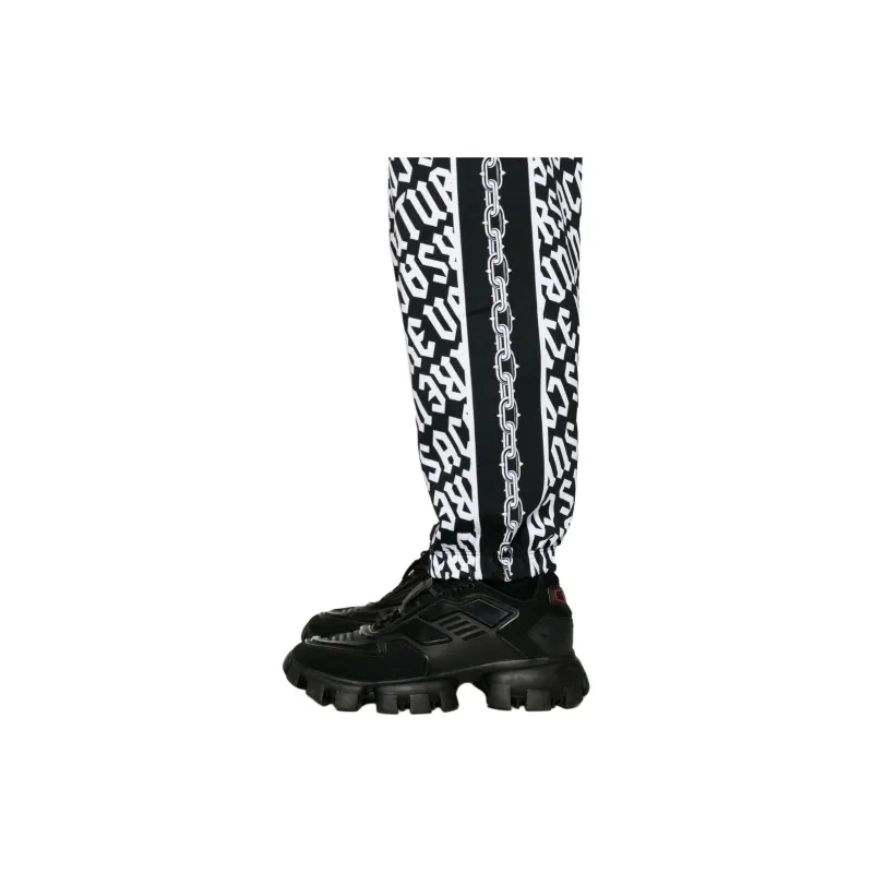 VERSACE JEANS COUTURE Logo print Cotton Track Pants-4
