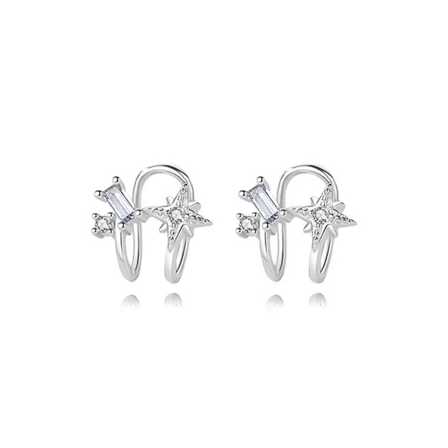 Muyan Alloy Clip On Earrings Unisex-1