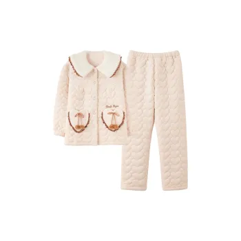Maultiay Pajama Set Women's Light Pink