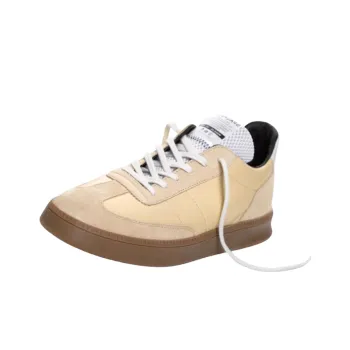 SPALWART Smash Low Low-Top Stylish Skateboarding Shoes Unisex Beige Yellow