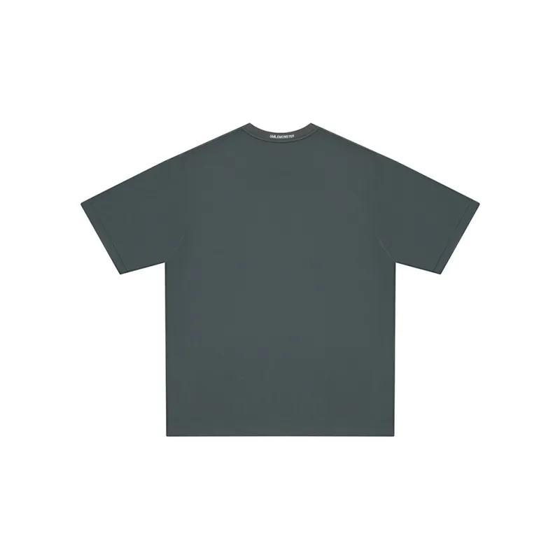 SMILEREPUBLIC x SMILE MONSTER T Shirt Unisex Dark Gray-1