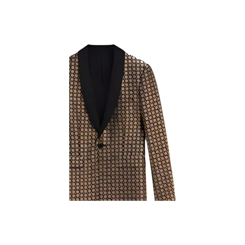 CELINE Business Suits Coats Men's Gold-5