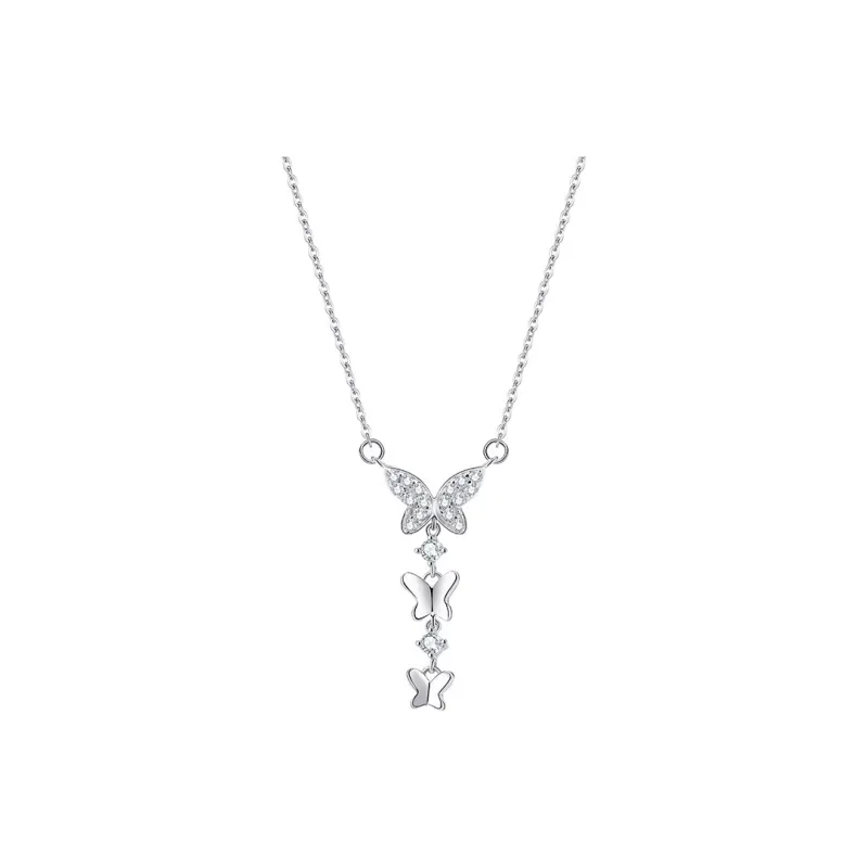 MOVER S999 Fine Silver Necklaces Women's-0