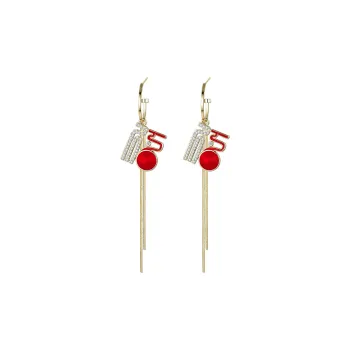 MCK 925 Sterling Silver Earrings Women's