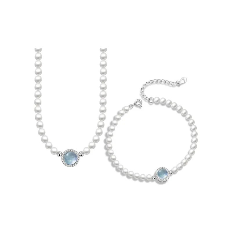 Yab Shell Pearl Necklaces Unisex-0