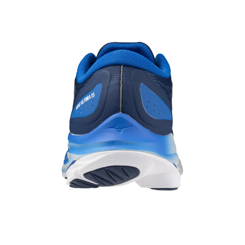 Mizuno Abrasion Resistant Slip Resistant Low Top Running Shoes Men's Blue-3
