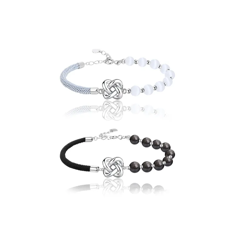 MAGICPOLE Glass Cat Eye Bracelets Unisex-4
