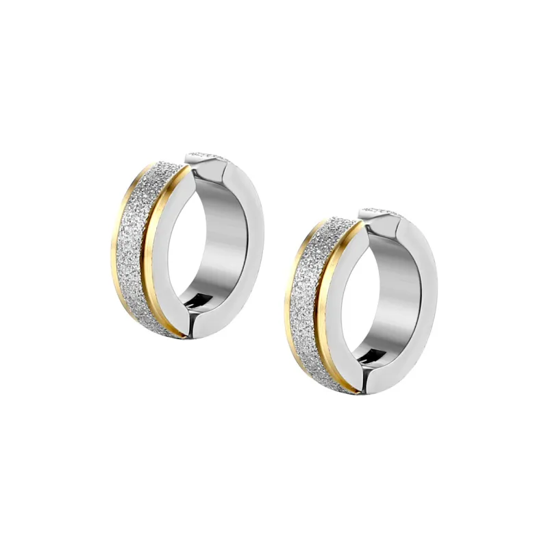 Endorphin Titanium Steel Clip On Earrings Unisex-5