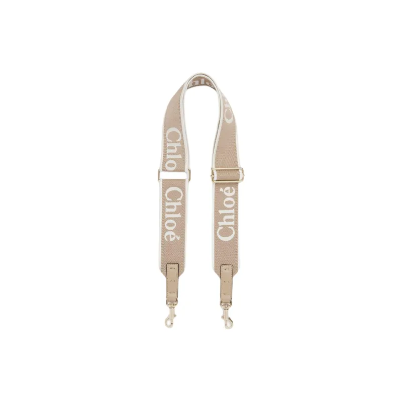 Chloe Polyester Bag Strap Shoulder Strap Women's Brown-0