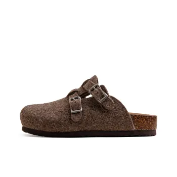 MADEN Wrap toe Slippers Men's Mocha