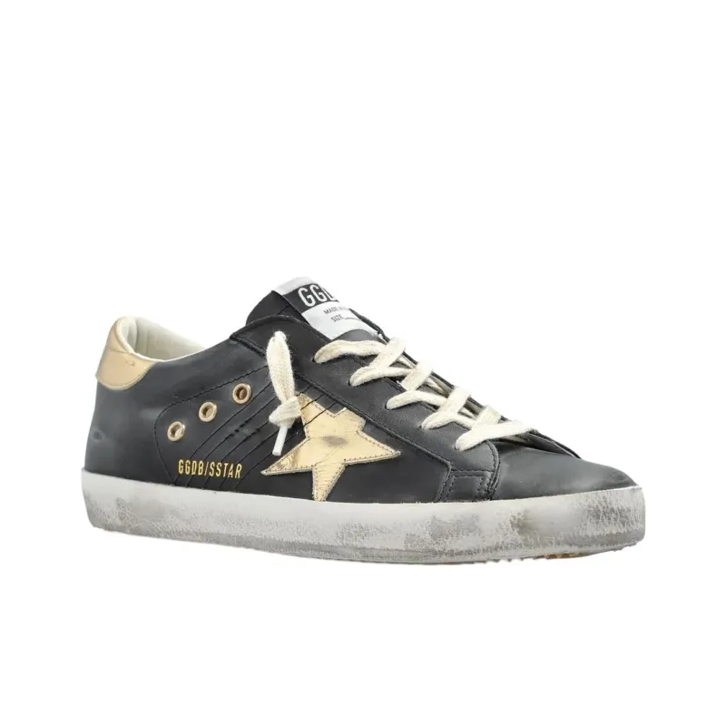 Golden Goose Superstar Black Gold Women's-2
