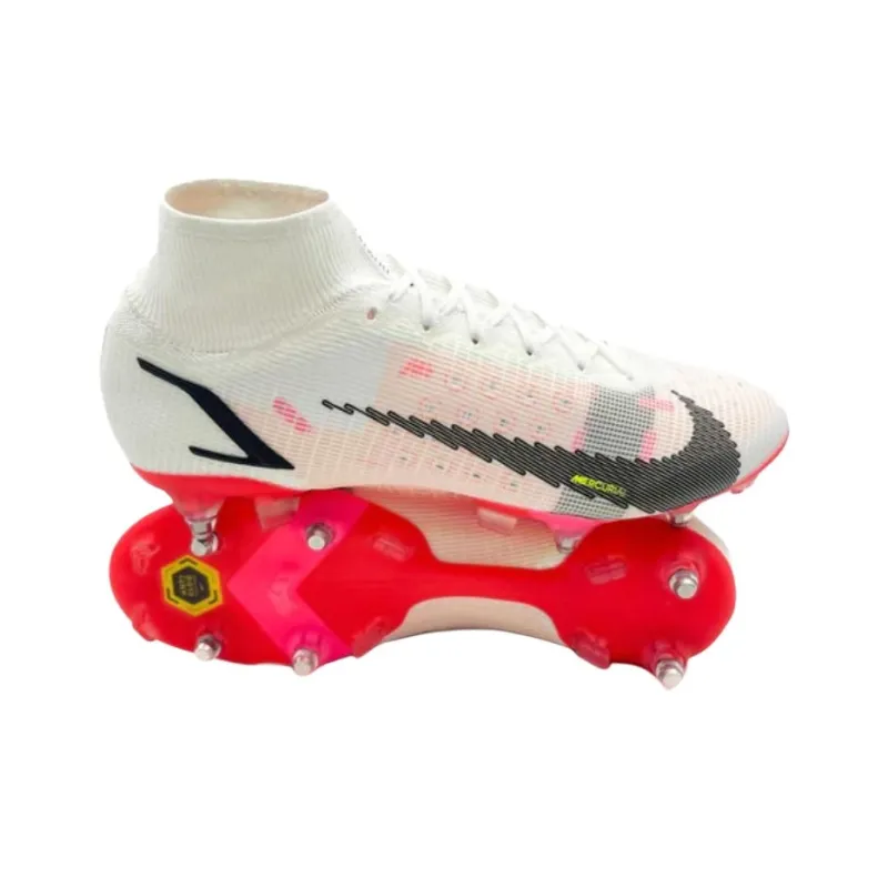 Nike Mercurial Superfly 8 Elite SG Pro Ac White Pink Blast-2