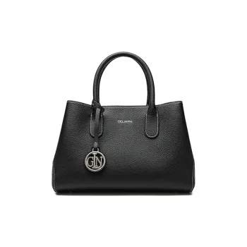 GELANNI Cow Leather One Shoulder Handbags Regular Women's Black