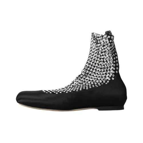 RENE CAOVILLA Galaxia Casual Single Shoes Women's Black