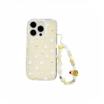 Icona TPU Material Minimalist Style Cute Polka Dot Joke Bear Phone Cases Compatible With IPhone 12/13/14/15/16/PRO/MAX