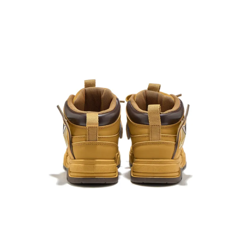 Babaya Slip Resistant Anti Kick Abrasion Resistant Thermal High Top Kids' Skateboarding Shoes Kids'-10