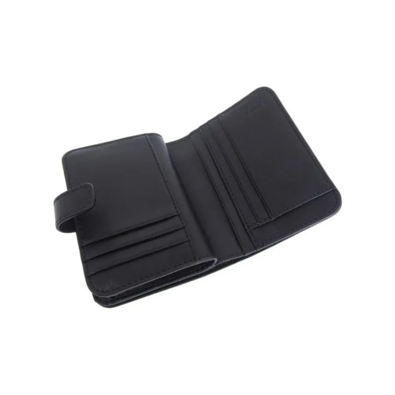 Furla Leather Wallets Card Holders Small Size Women's Black-4