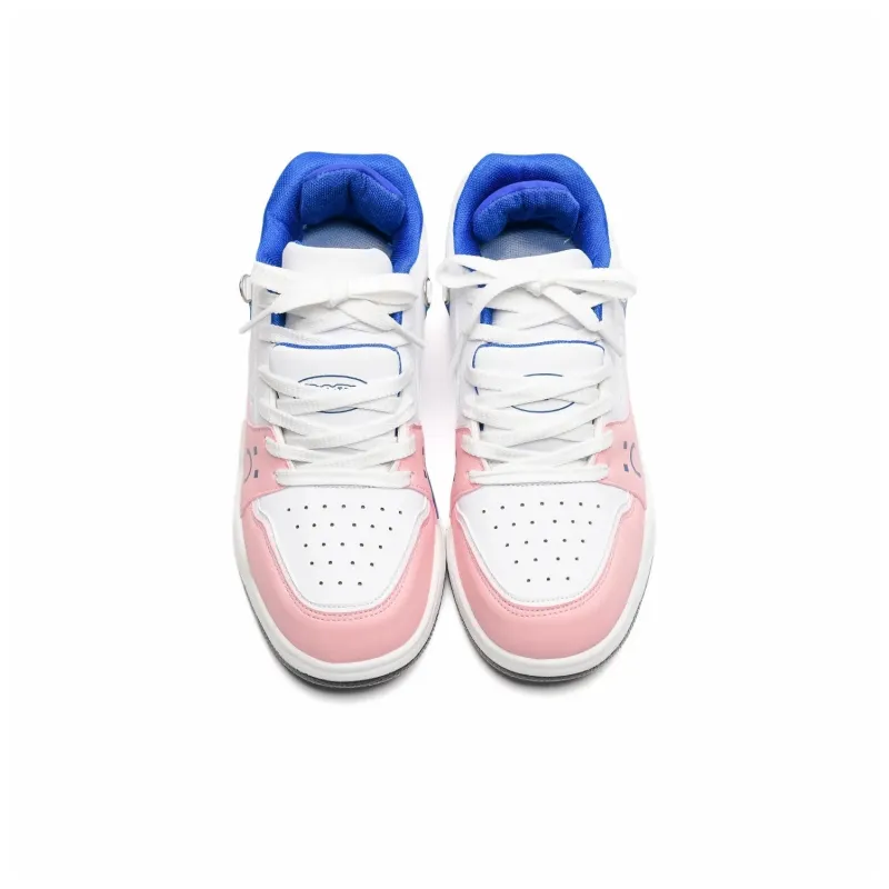 Circle Small Coverage Slip Resistant Lightweight Height Increasing Low Top Skateboard Shoes Unisex-41