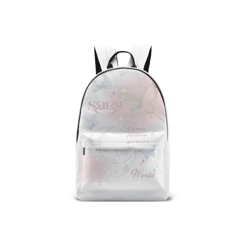 SRRW PU Student Backpack Women's Multicolor-0