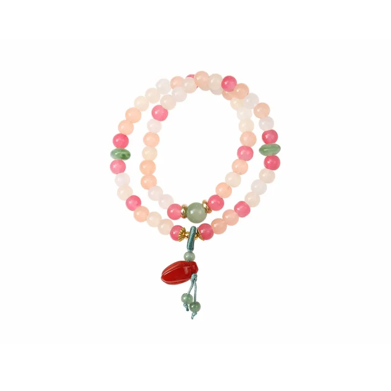 Muyan Alloy Gourd Single Wrap Beaded Bracelet Women's-3