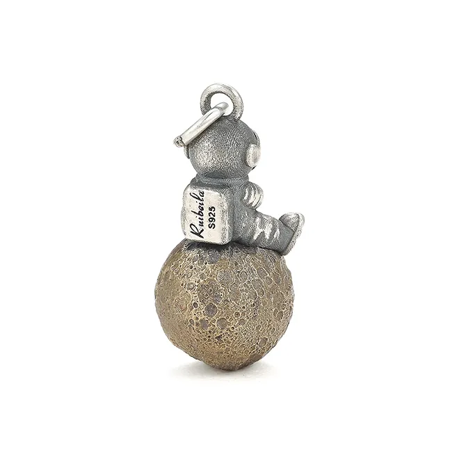 Ruibeila 925 Sterling Silver Necklaces Unisex-3