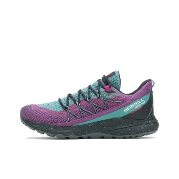 MERRELL Bravada 2 Slip-Resistant Water-Resistant Low-Top Trekking Shoes Women's Fuchsia
