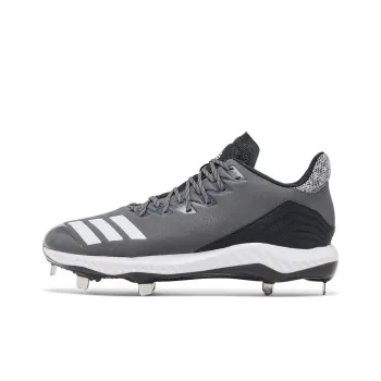 Adidas Icon Bounce Anti Slip Wear Resistant Low Top Training Shoes Men's Gray