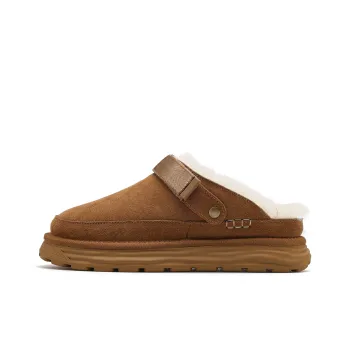 CUCS Rubber Sole Stitching Abrasion Resistant Slip Resistant Wrap toe Slippers Men's