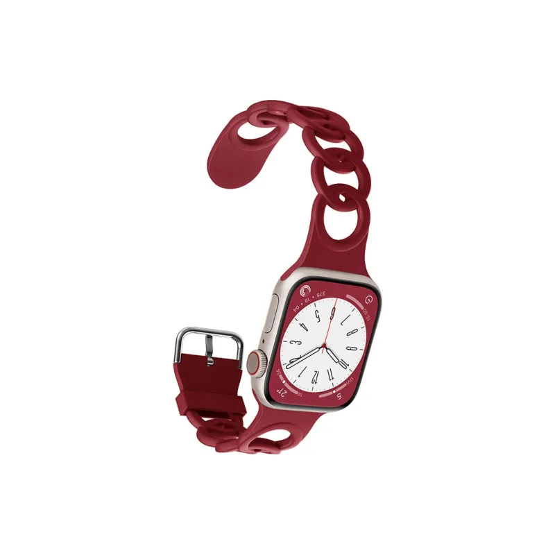 ZHENGGUANG Watch Band Apple Compatibility 38 49mm Silicone Material-32