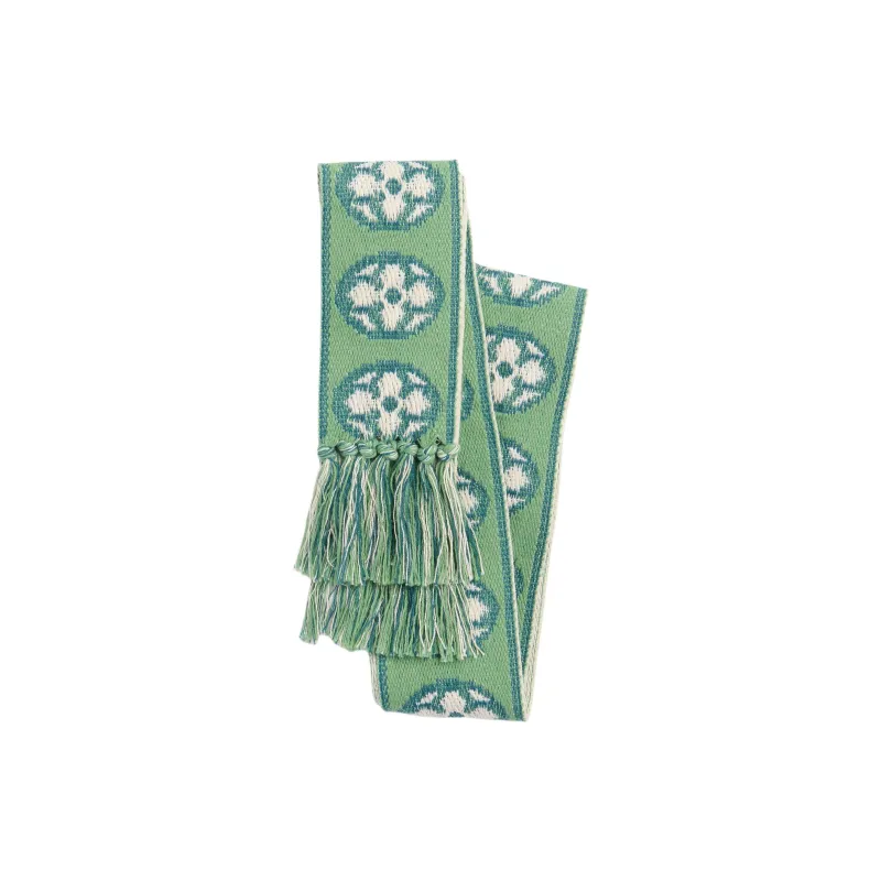 Valentino Cotton Knit Scarves Men's Green-1